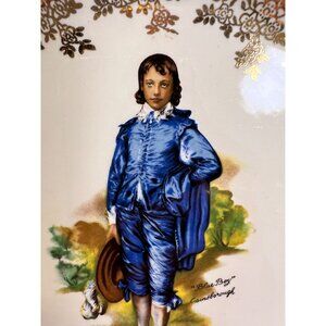 Lord Nelson PotteryGainsborough Blue Boy Dectorative Plate 9''